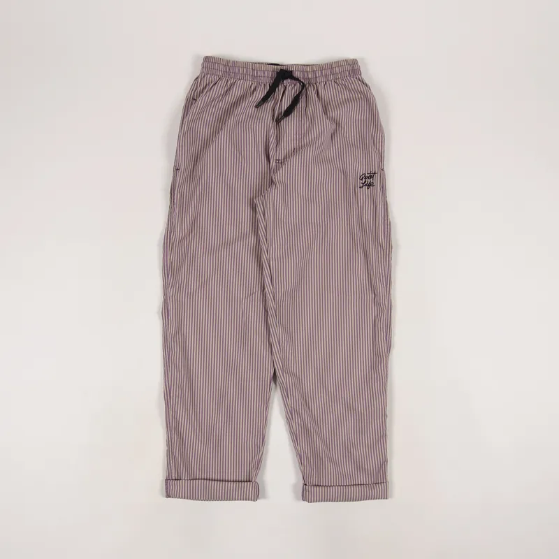 The Quiet Life Timmy Beach Pant Berry Gold