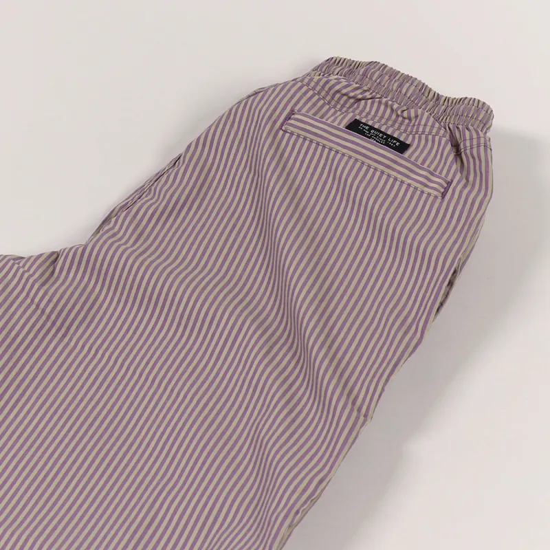 The Quiet Life Timmy Beach Pant Berry Gold-4