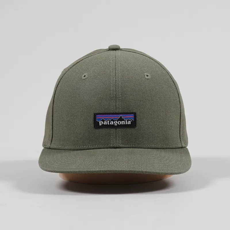 Patagonia Tin Shed Hat - P-6 Logo: Fatigue Green | Always in