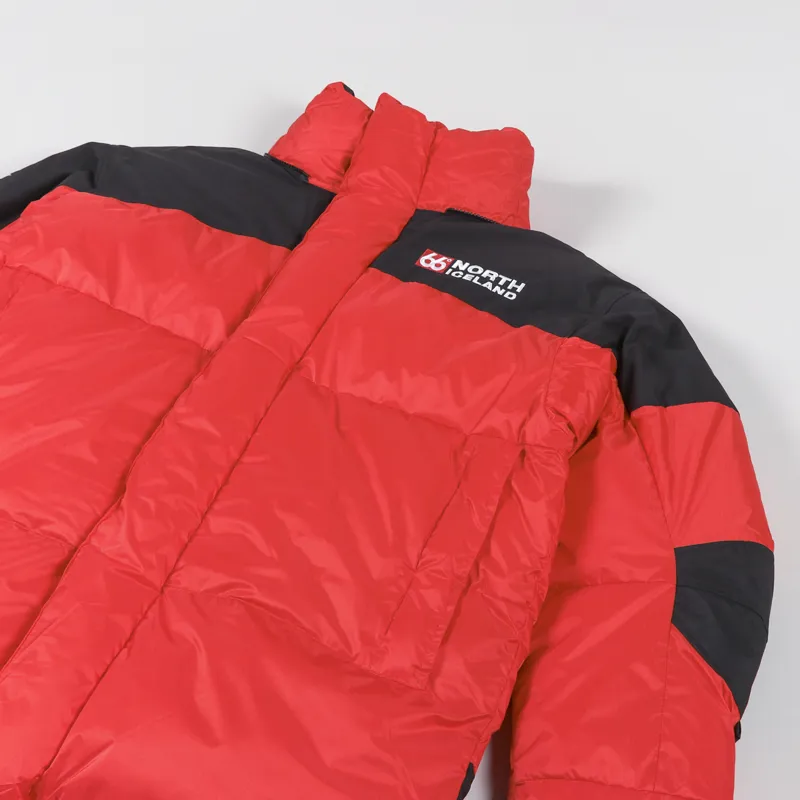 66 North Tindur GORE-TEX Down Jacket Scarlet-6
