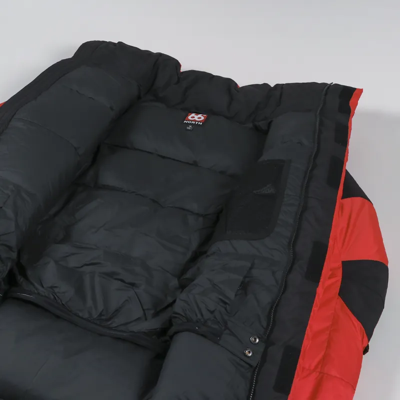 66 North Tindur GORE-TEX Down Jacket Scarlet-7