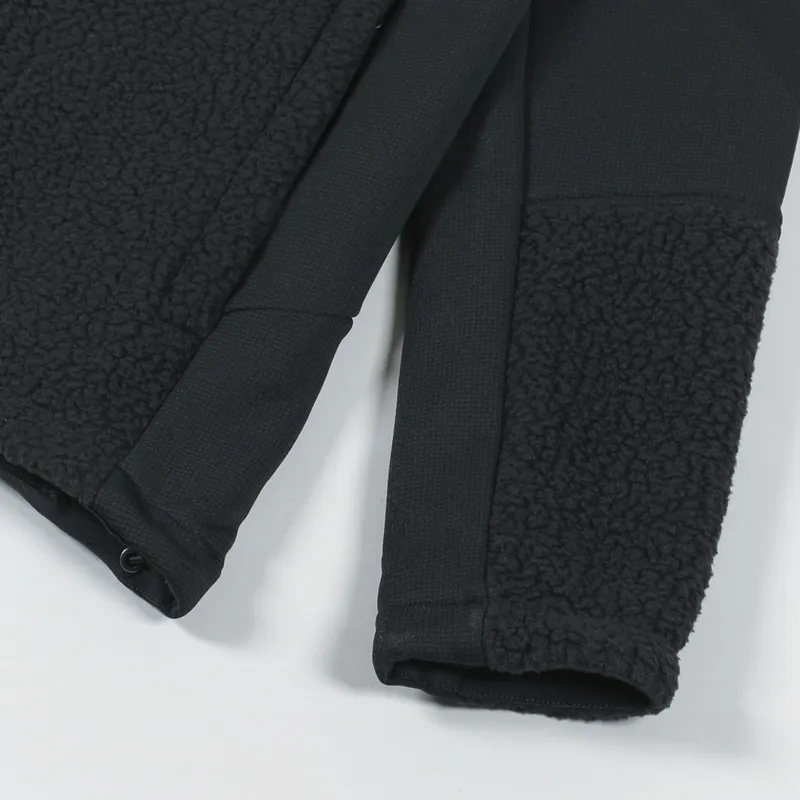 66 North Tindur Technical Shearling Jacket Black Recycled-6