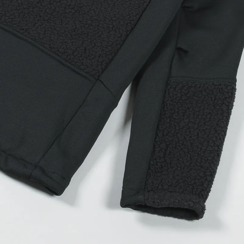 66 North Tindur Technical Shearling Jacket Black Recycled-8