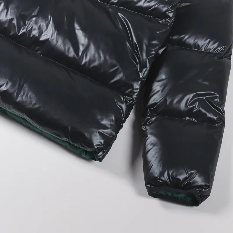 Adidas Skateboarding Tyshawn Puff Jacket Black Green-8