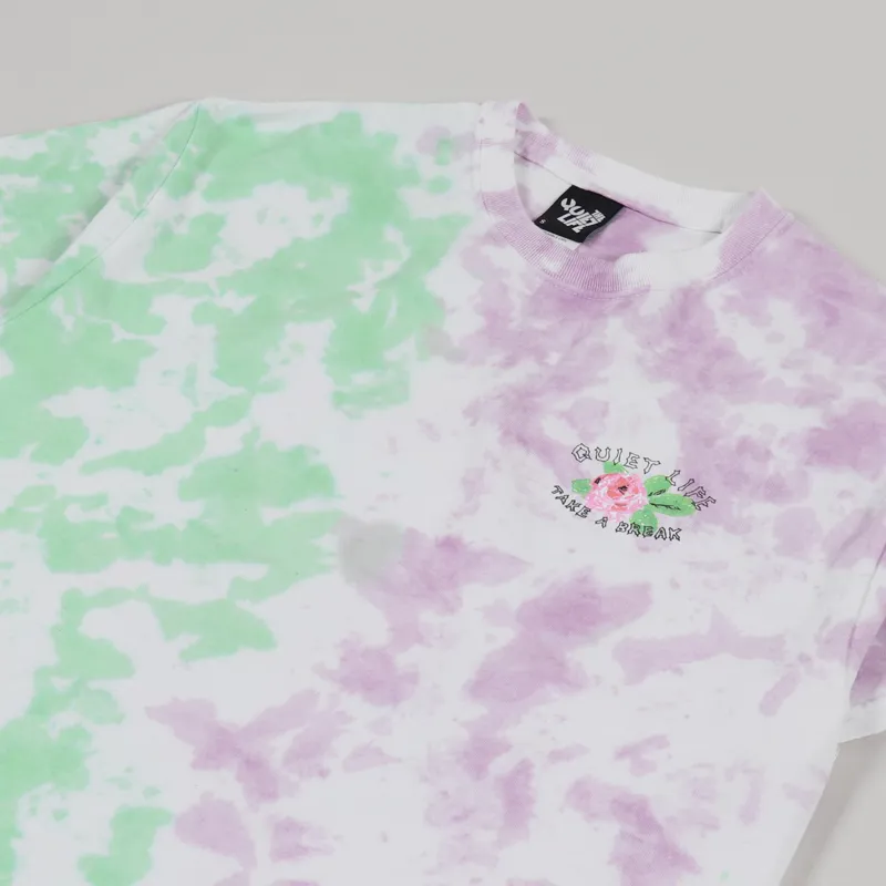 The Quiet Life Take A Break T Shirt Tie Dye-3
