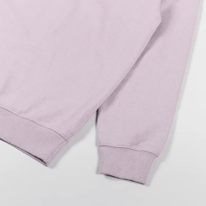Obey Timeless Recycled Heavy Crew Sweat Lilac Chalk-4