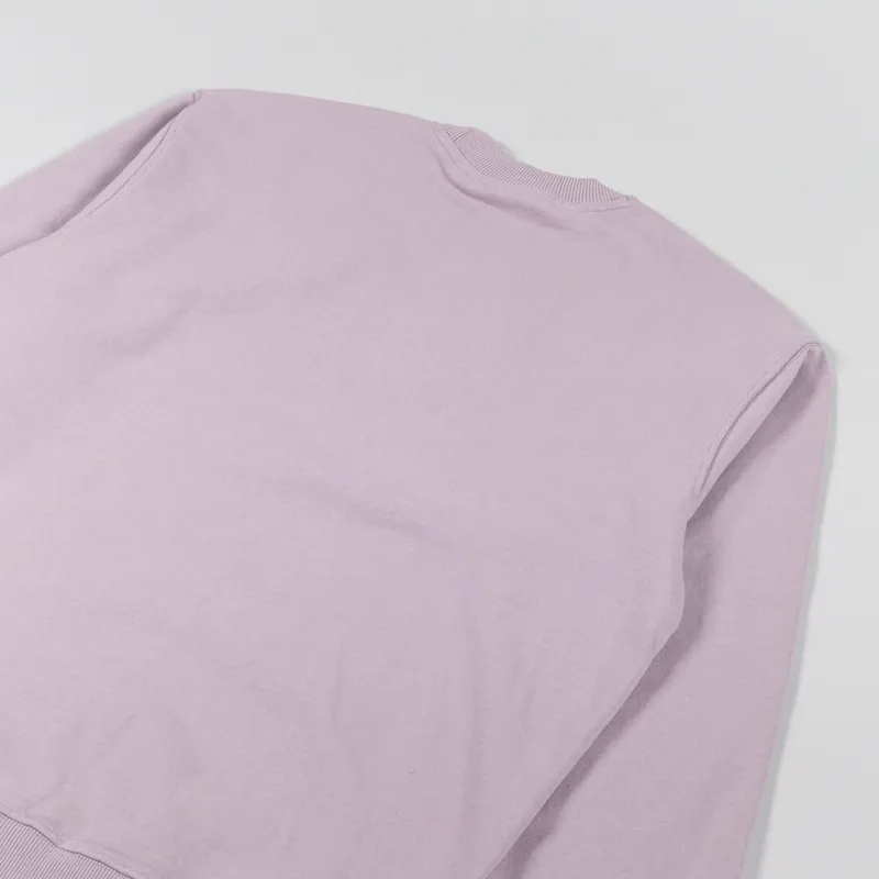 Obey Timeless Recycled Heavy Crew Sweat Lilac Chalk-3