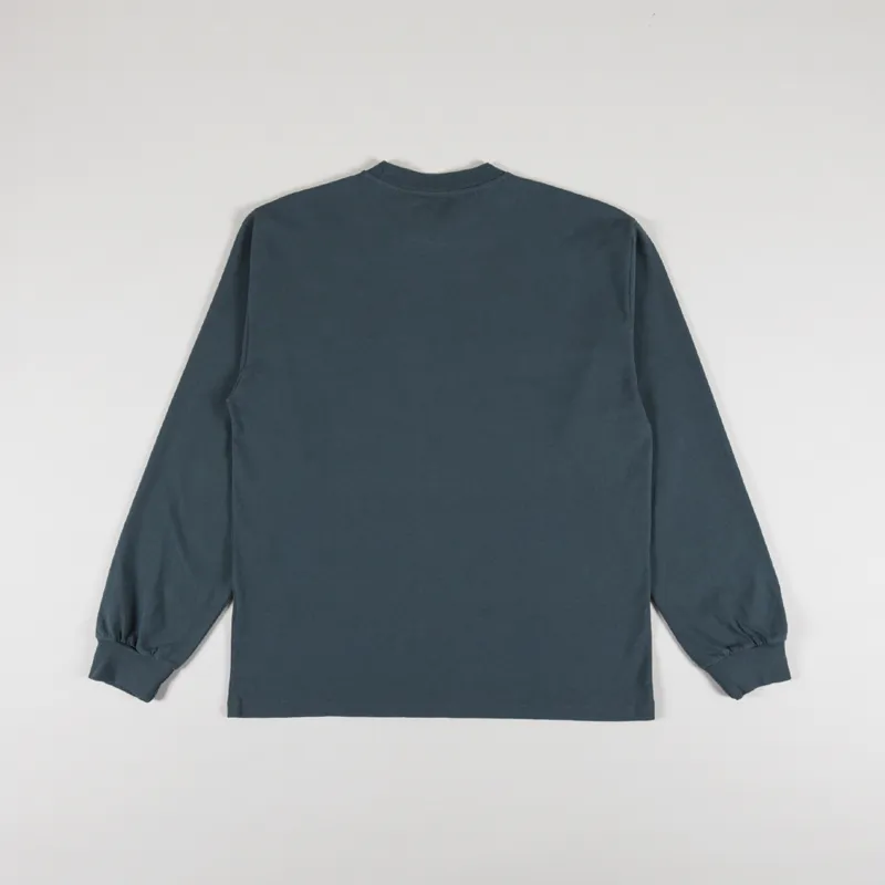 Aries Temple Long Sleeve T Shirt Dark Green-1