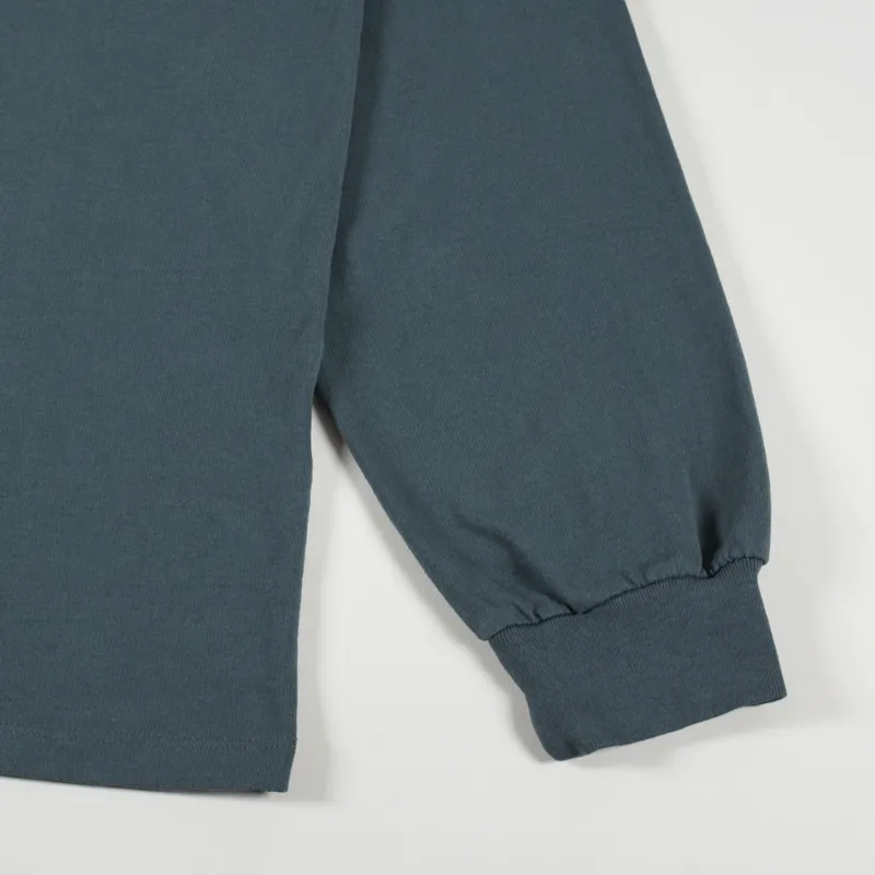 Aries Temple Long Sleeve T Shirt Dark Green-5