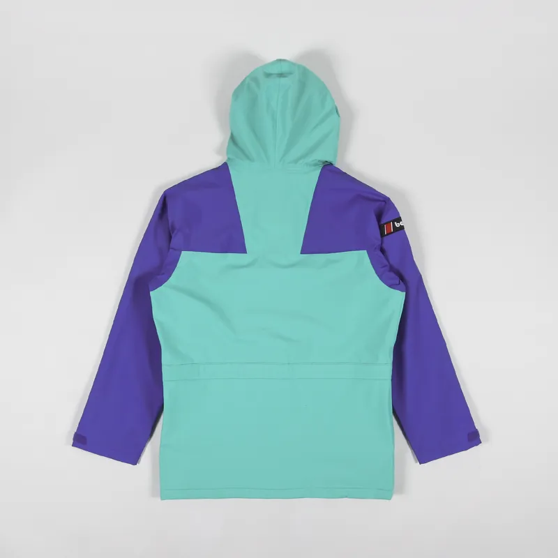 Berghaus Tempest 89 Jacket Sea Green Clematis Blue-2