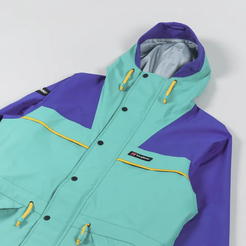 Berghaus Tempest 89 Jacket Sea Green Clematis Blue-3