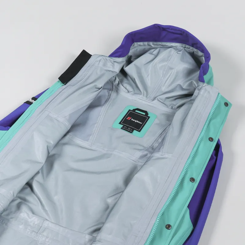 Berghaus Tempest 89 Jacket Sea Green Clematis Blue-4