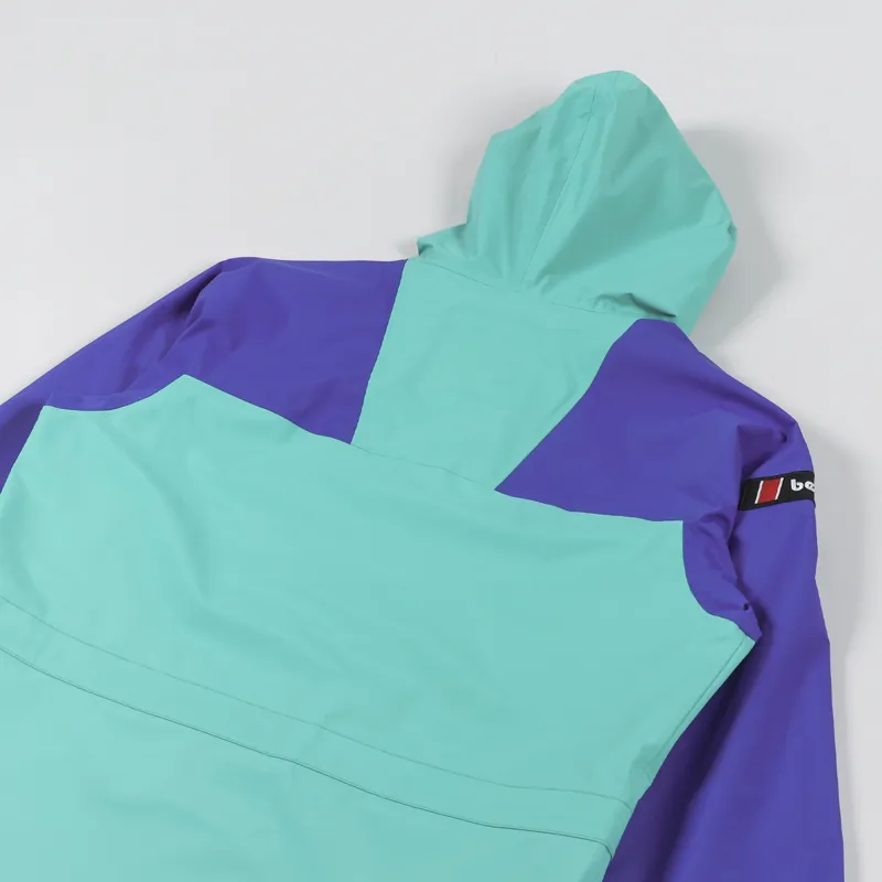 Berghaus Tempest 89 Jacket Sea Green Clematis Blue-5