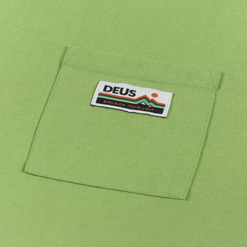 Deus Ex Machina Tango Pocket T Shirt Camp Green-2