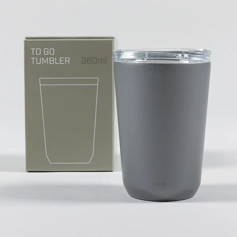 Kinto To Go Tumbler 360ml Silver-4