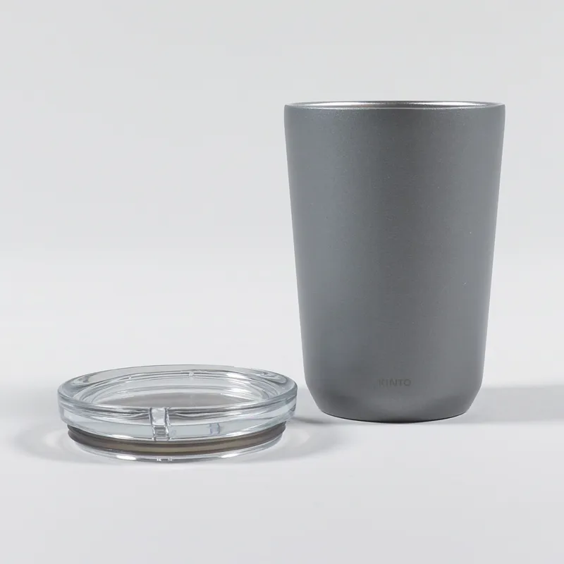 Kinto To Go Tumbler 360ml Silver-1