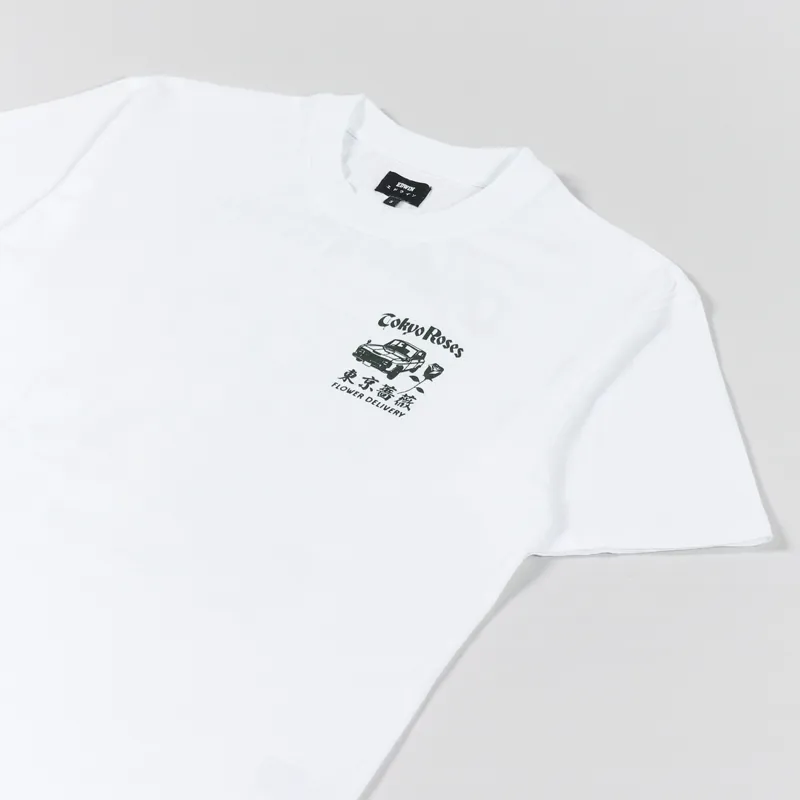 Edwin Tokyo Roses T Shirt White-3