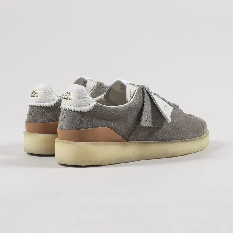 Clarks Originals Tormatch Shoes Light Grey Suede-2