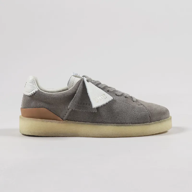 Clarks Originals Tormatch Shoes Light Grey Suede-4