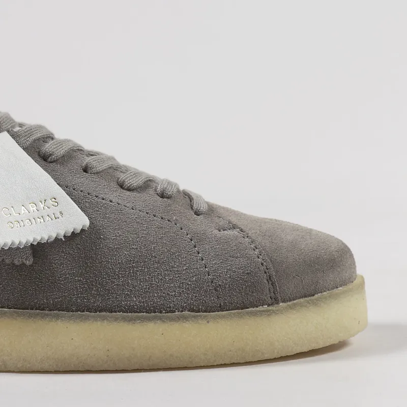 Clarks Originals Tormatch Shoes Light Grey Suede-6