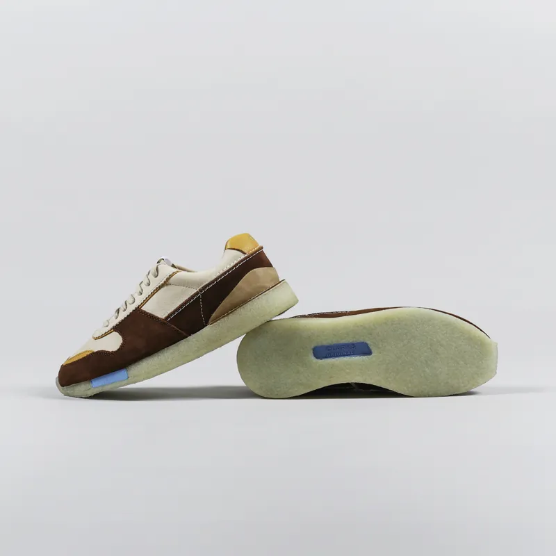 Clarks Originals Tor Run Shoes Tan Combi-1
