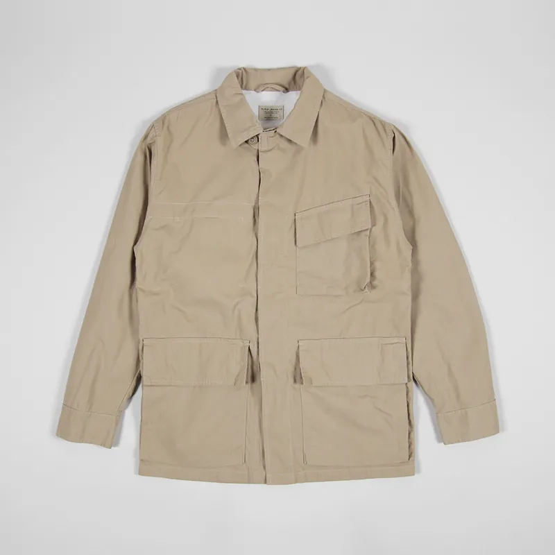 Nudie Jeans Torsten Ripstop Adventure Jacket Beige