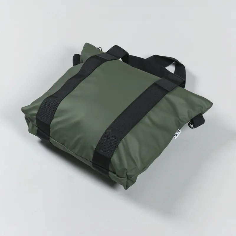 Rains Womens Tote Bag Mini Evergreen-2