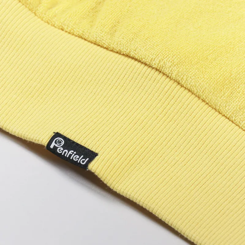 Penfield Towelling Funnel Sweat Mimosa-5