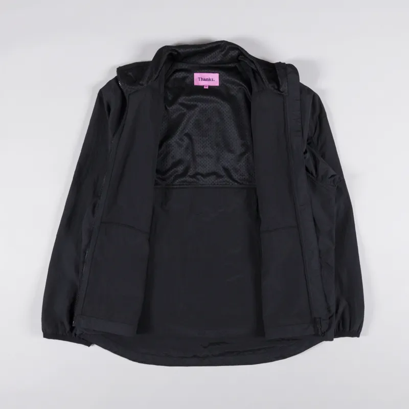 Thanks Track Jacket Black-1