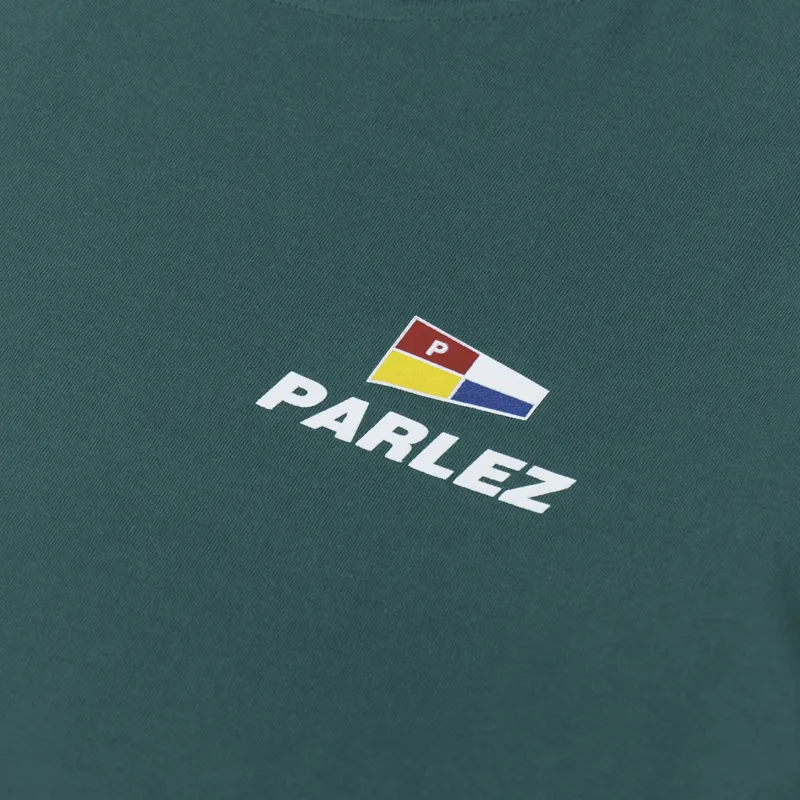 Parlez Tradewinds T Shirt Dusty Teal-5