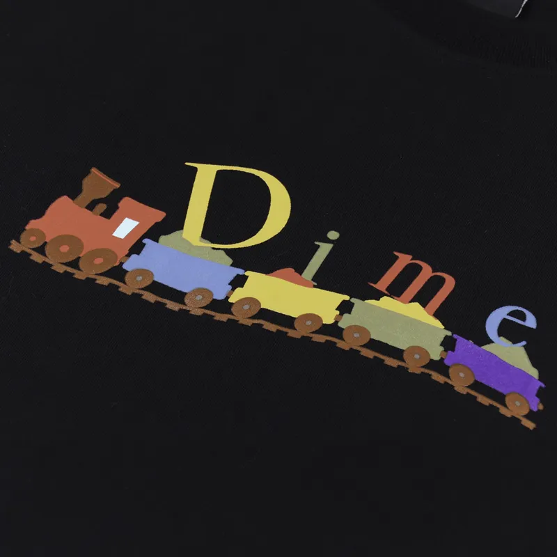 Dime Classic Train T Shirt Black-1