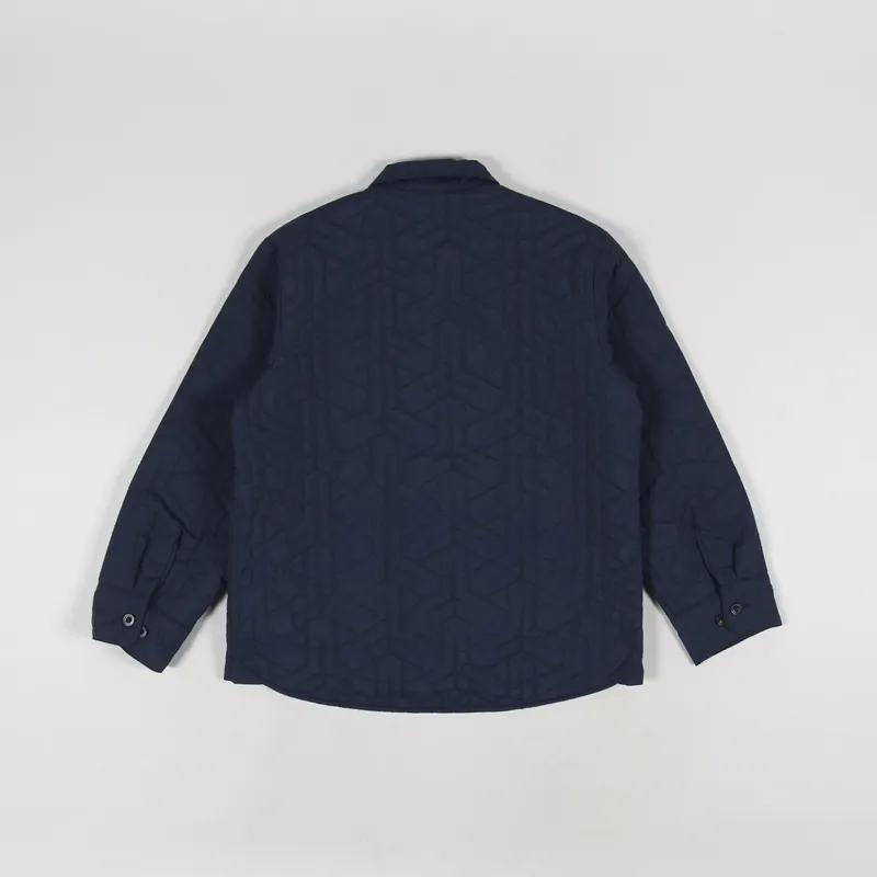 Universal Works Travail Jacket Dark Navy Recycled Nylon-2