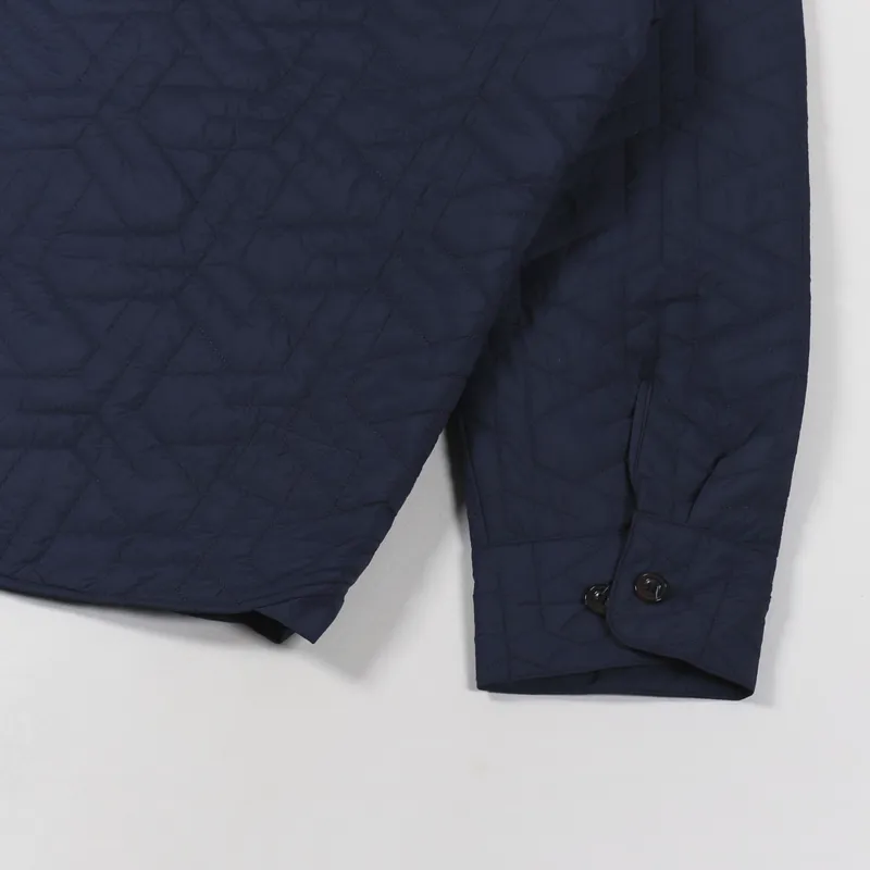 Universal Works Travail Jacket Dark Navy Recycled Nylon-3