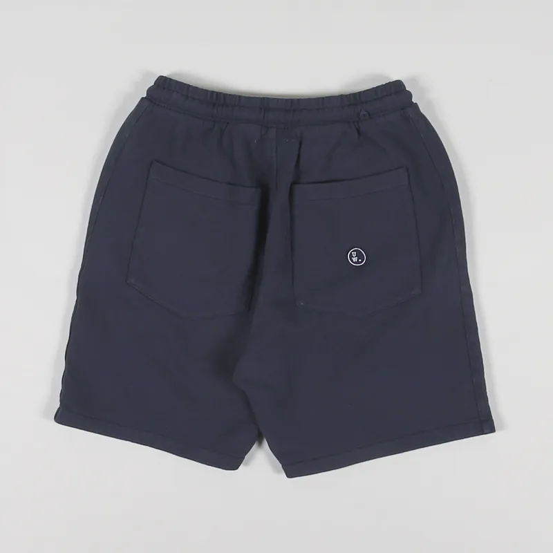 Universal Works Track Short Navy Dry Handle Loopback-1