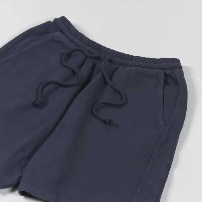 Universal Works Track Short Navy Dry Handle Loopback-2