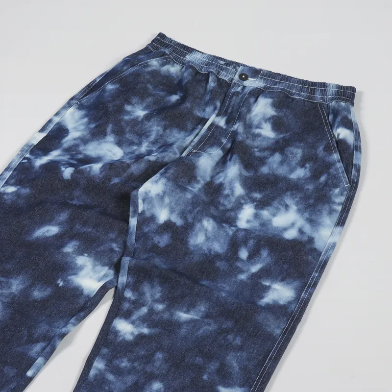 Universal Works Track Trouser Indigo Space Denim-5