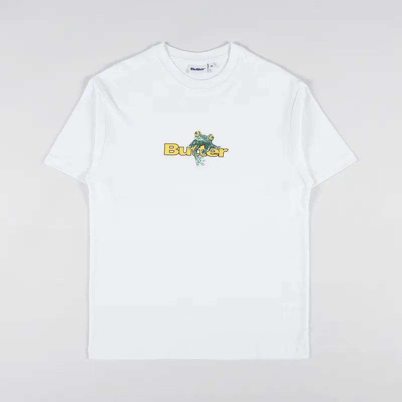 Butter Goods Tree Frog T Shirt White