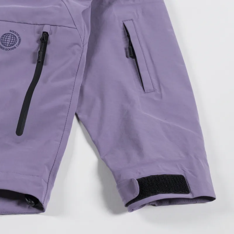 CG Purple Mountain Observatory Waterproof Triple Layer Shell Jacket Purple Sage-8