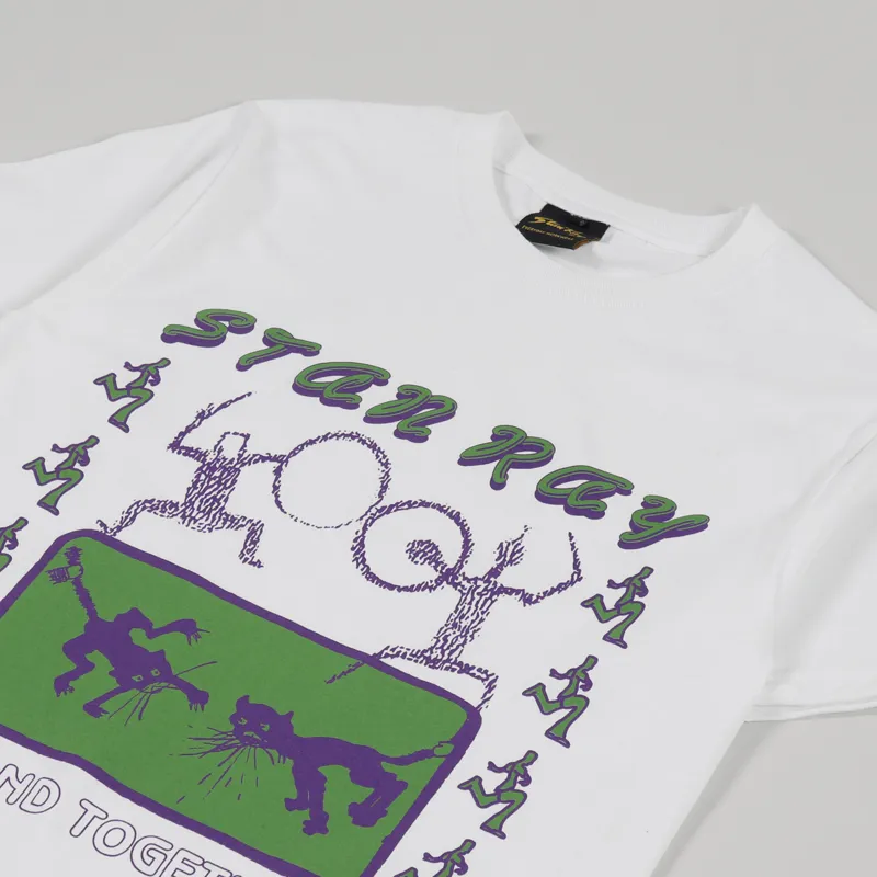 Stan Ray Tribe T Shirt White-1