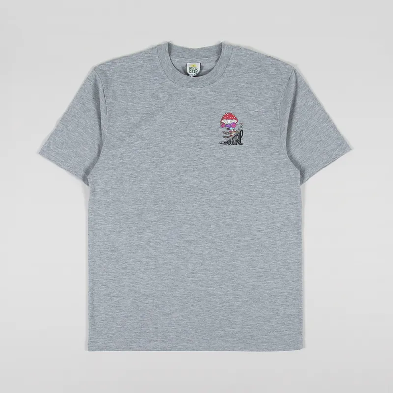 Hikerdelic Trip T Shirt Grey Marl-1