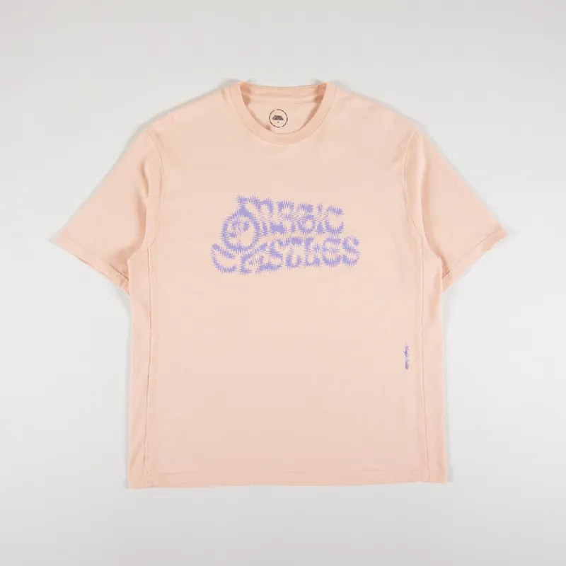 Magic Castles Trip T Shirt Peach