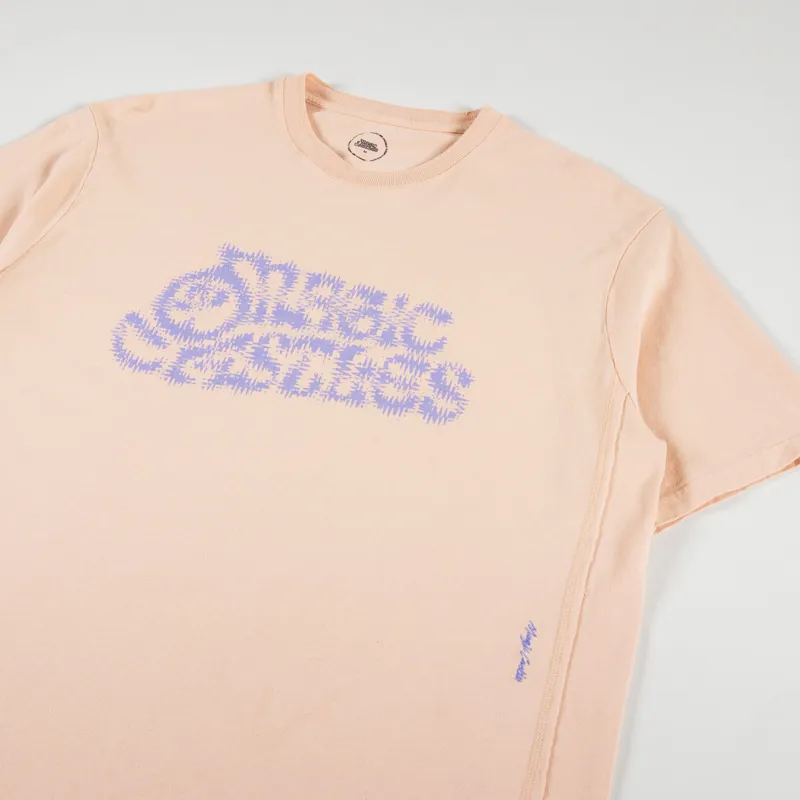 Magic Castles Trip T Shirt Peach-1