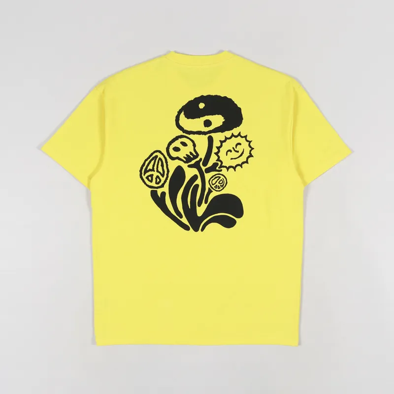 Polar Skate Co. Trippin T Shirt Lemon