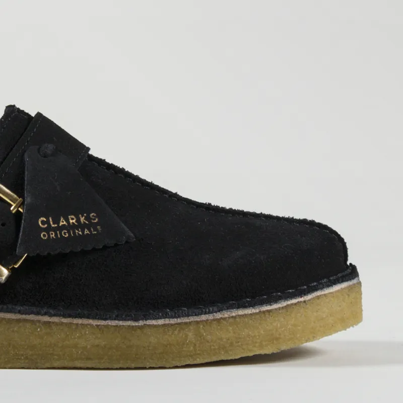 Clarks Originals Trek Mule Black Suede-6