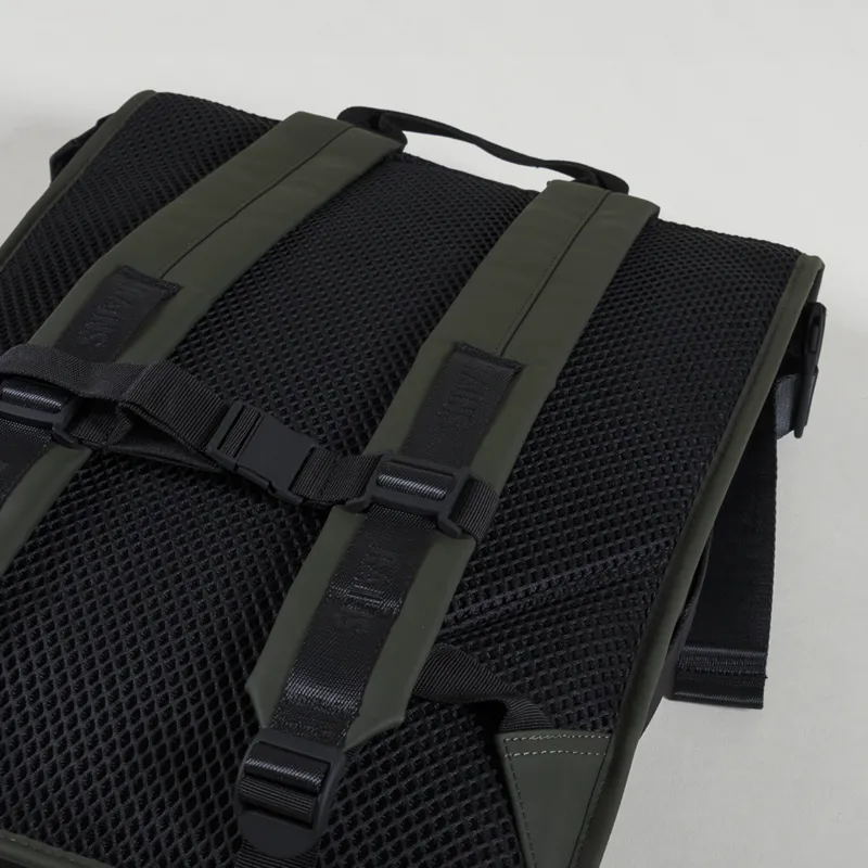 Rains Trail Rolltop Backpack Green-8