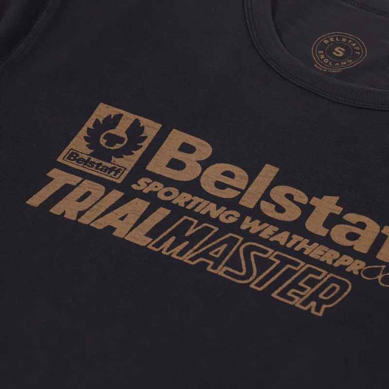 Belstaff Trialmaster Graphic T Shirt Black-3