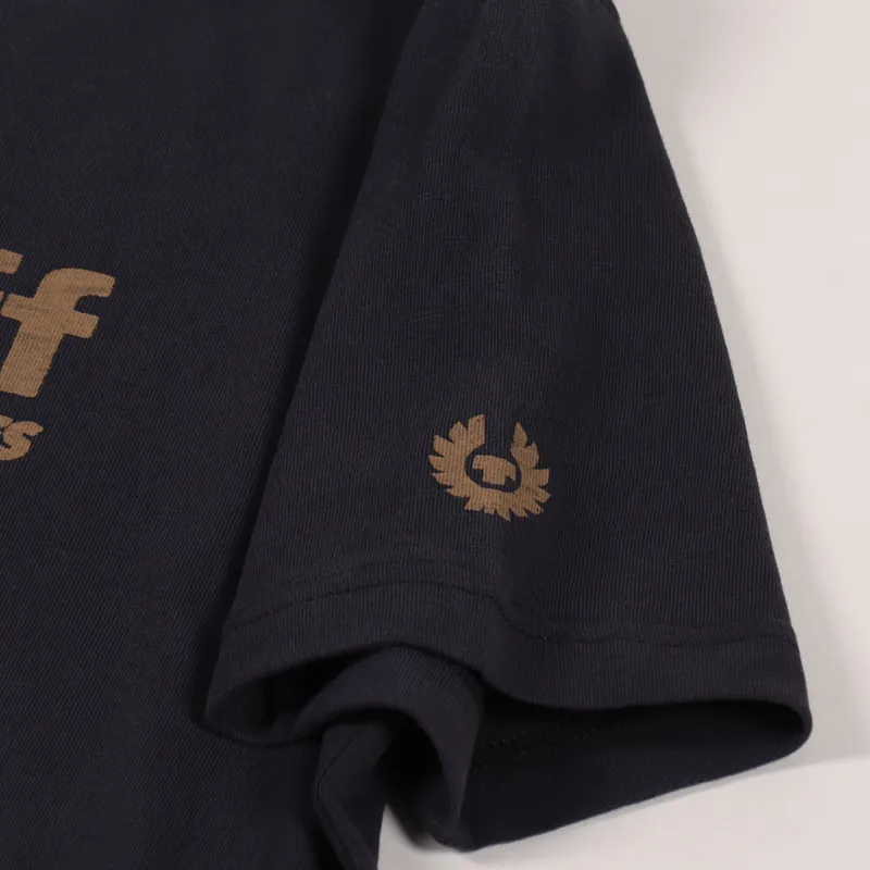 Belstaff Trialmaster Graphic T Shirt Black-2