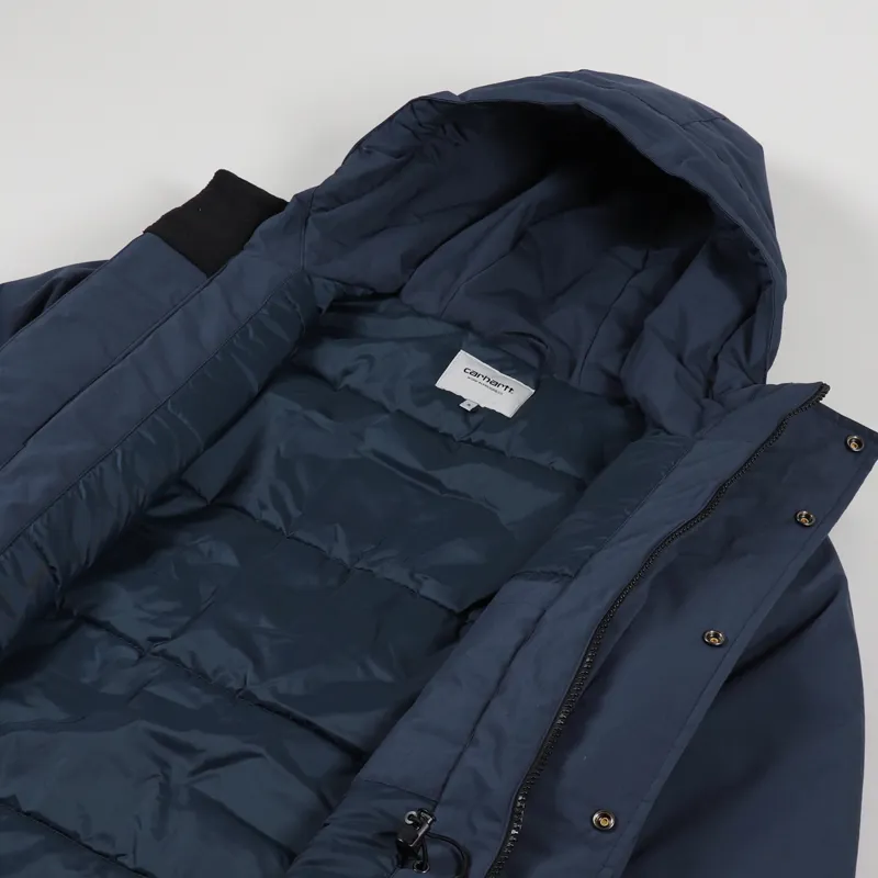 Carhartt WIP Tropper Parka Blue-4