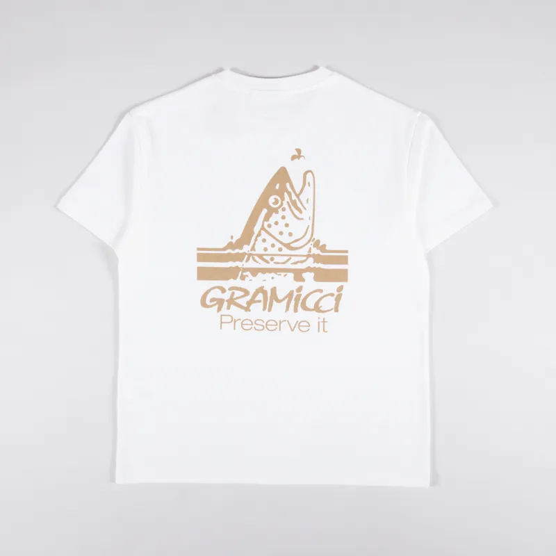 Gramicci Trout T Shirt White