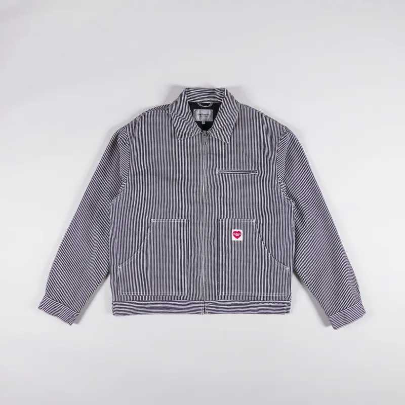 Carhartt WIP Terrell Jacket Dark Navy Wax Rinsed